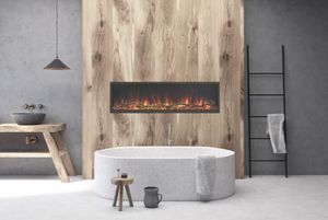 Modern Flames: Landscape Pro Slim 68" Built-in Fireplace