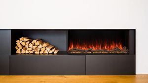 Modern Flames: 56" Landscape Pro Multi-Sided Fireplace