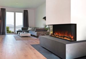 Modern Flames: 44" Landscape Pro Multi-Sided Fireplace
