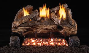 RH Peterson: G18 Series Vent-Free Evening Fyre Split Logs - 16/18"