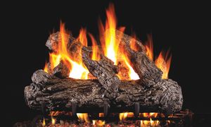 RH Peterson: Rustic Oak Logs - 16"