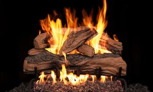 RH Peterson: Split Oak Designer Plus Logs - 18"