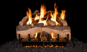RH Peterson: G31 Series Mountain Crest Split Oak Logs - 18/20"