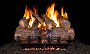 RH Peterson: G31 Series Charred Oak Logs - 18/20"