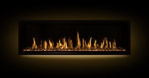 Modern Flames: 100" Orion Slim Electric Fireplace V2